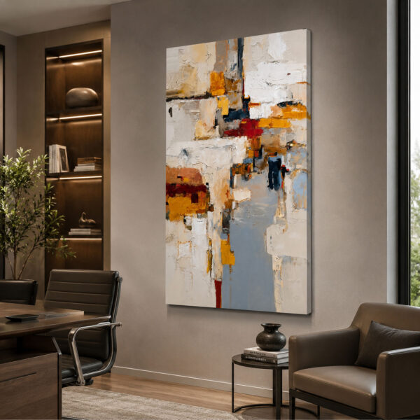 Abstract Art Dekoratif Kanvas Tablo - VOOV3250