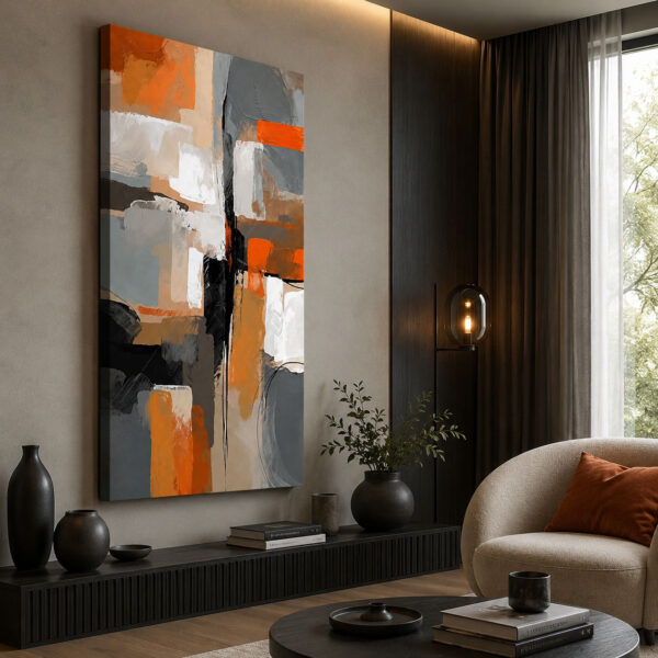 Abstract Art Dekoratif Kanvas Tablo - VOOV3277