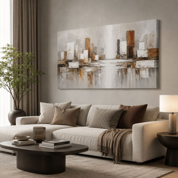 Abstract Art Dekoratif Kanvas Tablo - VOOV3296