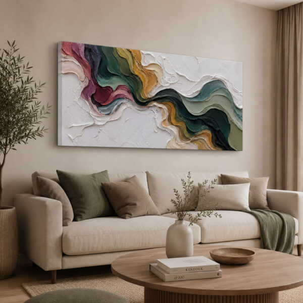 Abstract Art Dekoratif Kanvas Tablo - VOOV3298