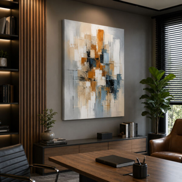 Abstract Art Dekoratif Kanvas Tablo - VOOV3299