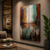 Abstract Art Dekoratif Kanvas Tablo - VOOV3307
