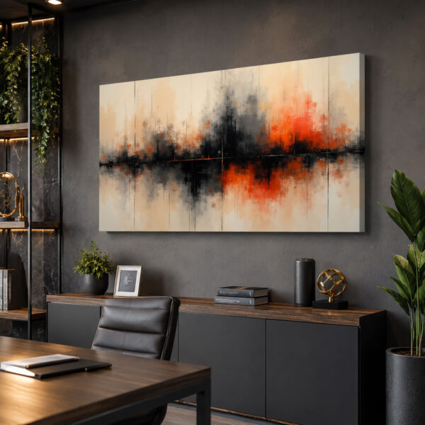 Abstract Art Dekoratif Kanvas Tablo - VOOV3308