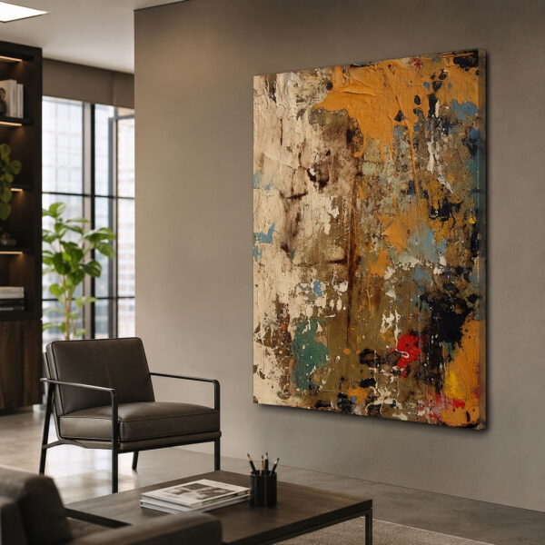 Abstract Art Dekoratif Kanvas Tablo - VOOV3309