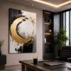 Abstract Art Dekoratif Kanvas Tablo - VOOV3310