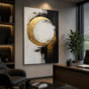 Abstract Art Dekoratif Kanvas Tablo - VOOV3314