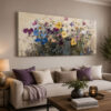 Pastel Bahar Dekoratif Kanvas Tablo - VOOV3328