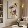Golden Elegance Dekoratif Kanvas Tablo - VOOV3336