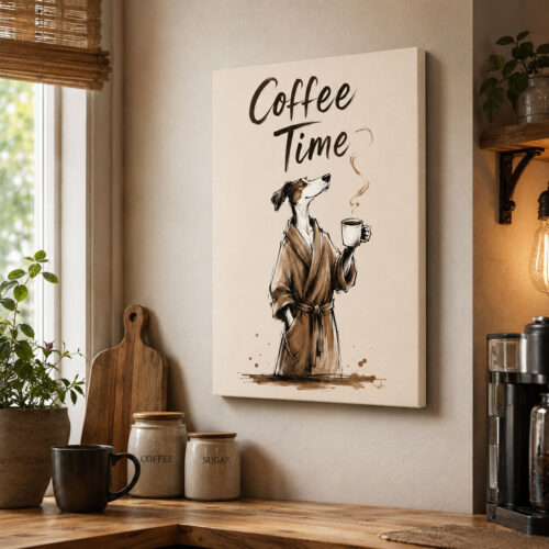 Coffee Time Dekoratif Kanvas Tablo - VOOV3370