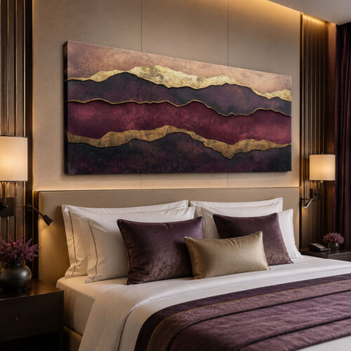 Abstract Art Dekoratif Kanvas Tablo - VOOV3319