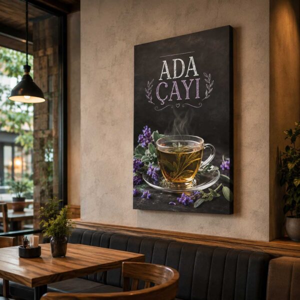 Ada Çayı Kanvas Tablo - VOOV9091