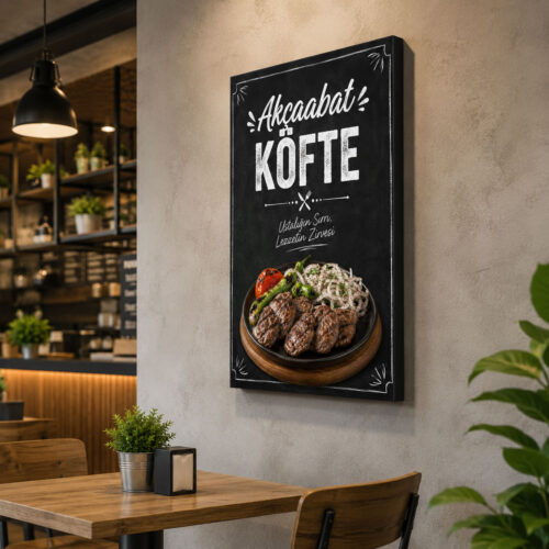 Akçabat Köfte Kanvas Tablo - VOOV9039
