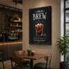 Cold Brew Kanvas Tablo - VOOV9078