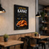 Çıtır Kanat Kanvas Tablo - VOOV9015