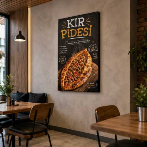 Kır Pidesi Kanvas Tablo - VOOV9117