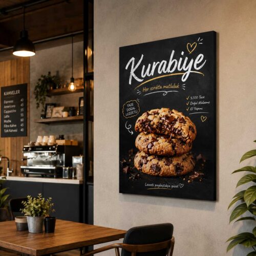 Kurabiye Kanvas Tablo - VOOV9122