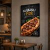 Kuşbaşılı Pide Kanvas Tablo - VOOV9113