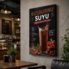 Kuşburnu Suyu Kanvas Tablo - VOOV9103