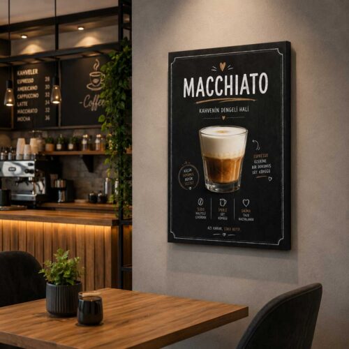 Macchiato Kanvas Tablo - VOOV9074