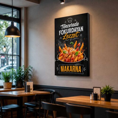 Makarna Kanvas Tablo - VOOV9165