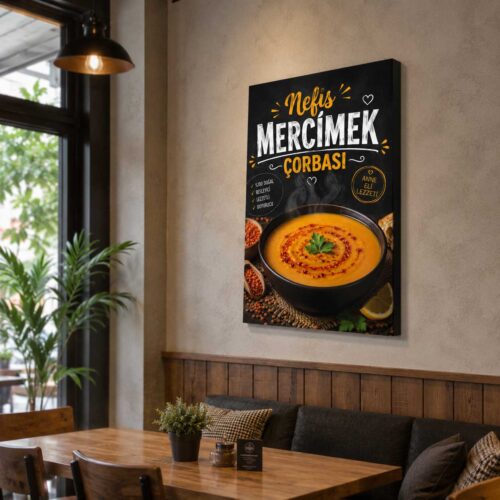 Mercimek Çorbası Kanvas Tablo - VOOV9139