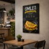 Omlet Kanvas Tablo - VOOV9108