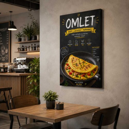 Omlet Kanvas Tablo - VOOV9108