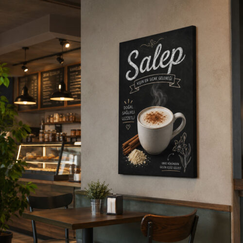 Salep Kanvas Tablo - VOOV9028