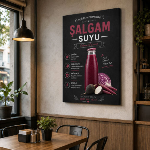 Şalgam Suyu Kanvas Tablo - VOOV9046