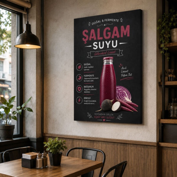 Şalgam Suyu Kanvas Tablo - VOOV9046