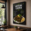 Yaprak Sarma Kanvas Tablo - VOOV9058