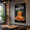 Spagetti Kanvas Tablo - VOOV9059
