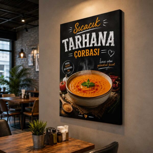 Tarhana Çorbası Kanvas Tablo - VOOV9144