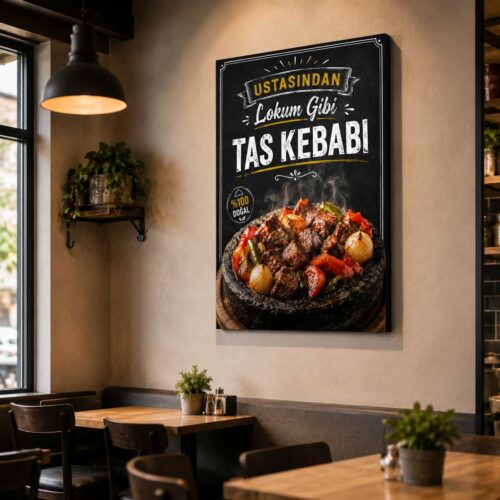 Tas Kebabı Kanvas Tablo - VOOV9131