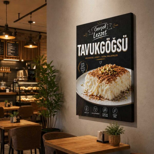 Tavukgöğsü Kanvas Tablo - VOOV9158