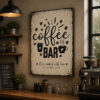 Coffee Bar Dekoratif Kanvas Tablo - VOOV3380