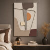 Modern Geometrik Dekoratif Kanvas Tablo - VOOV3390