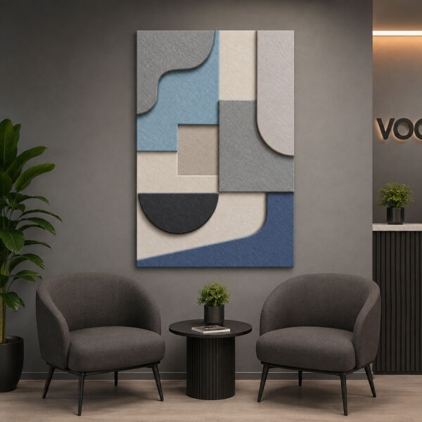 Modern Geometrik Dekoratif Kanvas Tablo - VOOV3391