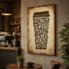 Coffee İmaj Dekoratif Kanvas Tablo - VOOV3392