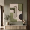 Modern Geometrik Dekoratif Kanvas Tablo - VOOV3392