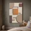 Modern Geometrik Dekoratif Kanvas Tablo - VOOV3393