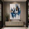 Soyut Metropol Dekoratif Kanvas Tablo - VOOV3427