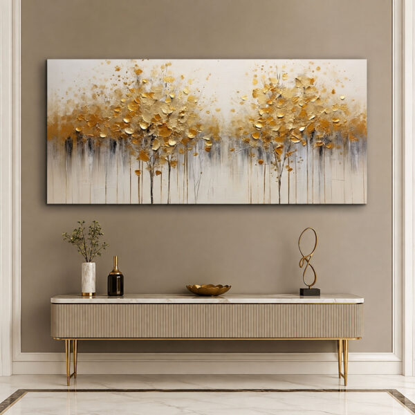 Dekoratif Soyut Kanvas Tablo - VOOV3459