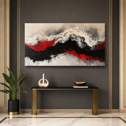 Abstract Art Dekoratif Kanvas Tablo - VOOV3504