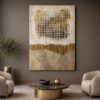 Abstract Art Dekoratif Kanvas Tablo - VOOV3535