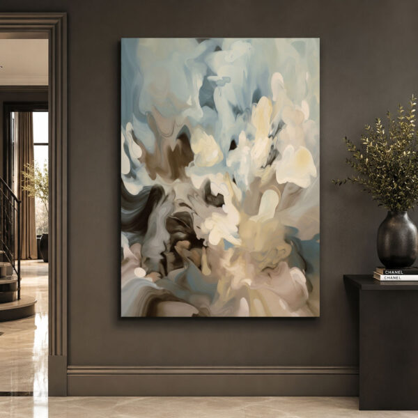 Modern Dekoratif Soyut Kanvas Tablo - VOOV3572