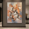 Modern Dekoratif Soyut Kanvas Tablo - VOOV3573