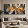 Modern Dekoratif Soyut Kanvas Tablo - VOOV3581